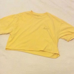 Brandy Melville / J. Galt Honey crop top T shirt